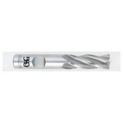 3/4 Dia. x 3-7/8 Overall Length 4-Flute Square End HSS-CO SE End Mill-Round Shank-Center Cutting-TiCN - Industrial Tool & Supply