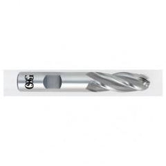 1-1/2" Dia. - 4-1/2" OAL - Bright HSS Co-Center Cut SE EM - 4 FL - Industrial Tool & Supply