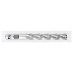 1 Dia. x 8-1/2 Overall Length 6-Flute Square End HSS-CO SE End Mill-Round Shank-Center Cutting-Uncoated - Industrial Tool & Supply
