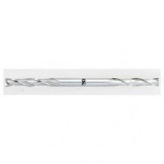 3/32 x 3/16 x 9/32 x 2-5/8 2 Fl HSS-CO Square Center Cutting End Mill - Bright - Industrial Tool & Supply