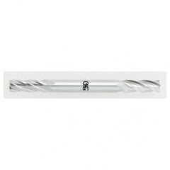 3/32 x 3/16 x 9/32 x 2-1/4 4 Fl HSS-CO Square Center Cutting End Mill - Bright - Industrial Tool & Supply