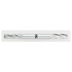 1/8 x 3/16 x 3/8 x 2-1/4 4 Fl HSS-CO Square Center Cutting End Mill - Bright - Industrial Tool & Supply