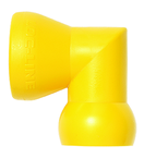 1/2" Acid Resistant Elbow 20 Piece - Coolant Hose System Component - Industrial Tool & Supply