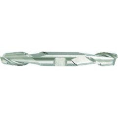 7/32'' Dia. - 3-3/8'' OAL - Micrograin Carbide - Center Cut DE EM-2 FL - Industrial Tool & Supply