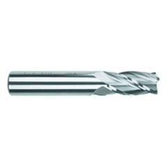 5/8 Dia. x 3-1/2 Overall Length 4-Flute Square End Solid Carbide SE End Mill-Round Shank-Center Cut-Uncoated - Industrial Tool & Supply
