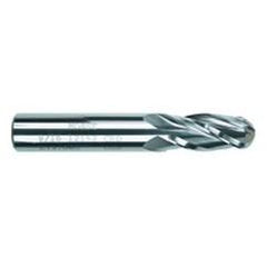6mm Dia. - 64mm OAL - Solid CBD - TiAlN - Ball Nose SE EM - 4 FL - Industrial Tool & Supply