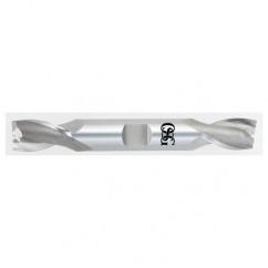 4.5 x 3/8 x 7/16 x 3-1/8 2 Fl HSS-CO Square Center Cutting End Mill -  Bright - Industrial Tool & Supply