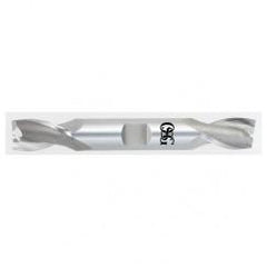 3.5 x 3/8 x 7/16 x 3-1/8 2 Fl HSS-CO Square Center Cutting End Mill -  Bright - Industrial Tool & Supply