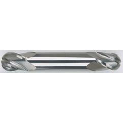 7/16 Dia. - 3 OAL - Solid Carbide - Bright - Center cutting DE EM-4 FL - Industrial Tool & Supply