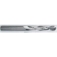 7/16" Dia. - 6" OAL - Solid CBD - Bright - Ball Nose SE EM - 2 FL - Industrial Tool & Supply