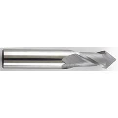 7/16" Dia. - 2-3/4" OAL - Solid Carbide - TiAlN - Marxman Drill - Mill SE EM - 2 FL - Industrial Tool & Supply