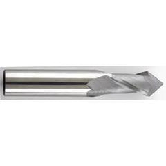 7/16" Dia. - 2-3/4" OAL - Solid Carbide - TiAlN - Marxman Drill - Mill SE EM - 2 FL - Industrial Tool & Supply