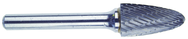 SF-5 1/2 x 1 x 1/4" SH Dbl Cut - CBD - Burr - Industrial Tool & Supply