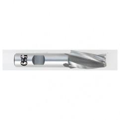 3/16 x 1/2 x 1-1/4 x 3-3/8 3 Fl HSS-CO Tapered Center Cutting End Mill -  Bright - Industrial Tool & Supply