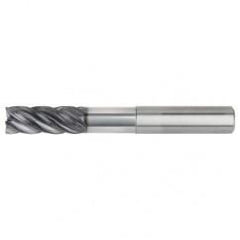 3/4x3/4x1-1/2x5-1/2 .030R 5FL Carbide End Mill-Weldon Shank-AlTiN - Industrial Tool & Supply
