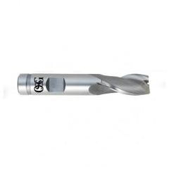 1/8 x 3/8 x 3/8 x 2-5/16 2Fl  Square VC10 End Mill - Bright - Industrial Tool & Supply