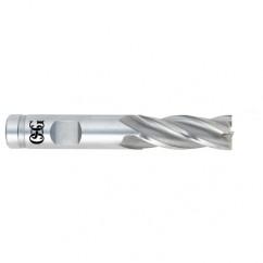 1 x 1 x 2 x 4-1/2 4Fl  Square VC10 End Mill - Bright - Industrial Tool & Supply