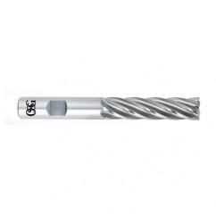 5/8 x 5/8 x 2-1/2 x 4-5/8 6Fl  Square VC10 End Mill - Bright - Industrial Tool & Supply