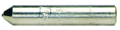 3/4 Carat - 3/8 x 2'' Shank - #BC-7 - Single Point Diamond Nib - Industrial Tool & Supply