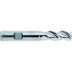8mm Dia. - 63mm OAL - 3 FL Variable Helix Bright Carbide End Mill - Industrial Tool & Supply