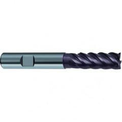 12mm Dia. - 83mm OAL - 5 FL Variable Helix Firex Carbide End Mill - Industrial Tool & Supply
