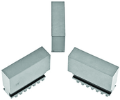 Soft Blank Jaws for Bison Scroll Chuck 5"- 4 Piece Set - Industrial Tool & Supply