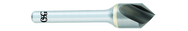 1/2" Size - 1/4" Shank - 82° Single Flute Countersink - Industrial Tool & Supply