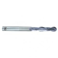 12mm Dia. - 75mm OAL - Diamond CBD - Ball End SE EM - 2 FL - Industrial Tool & Supply