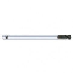 10mm Dia. - 125mm OAL - Diamond CBD - 30° Helix - 1mm CR- SE EM - 4 FL - Industrial Tool & Supply