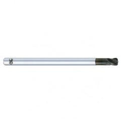 10mm Dia. - 125mm OAL - Diamond CBD - 30° Helix - 0.5mm CR- SE EM - 4 FL - Industrial Tool & Supply
