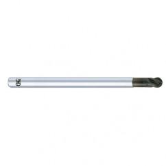 10mm Dia. - 125mm OAL - Diamond CBD - Ball End SE EM - 4 FL - Industrial Tool & Supply