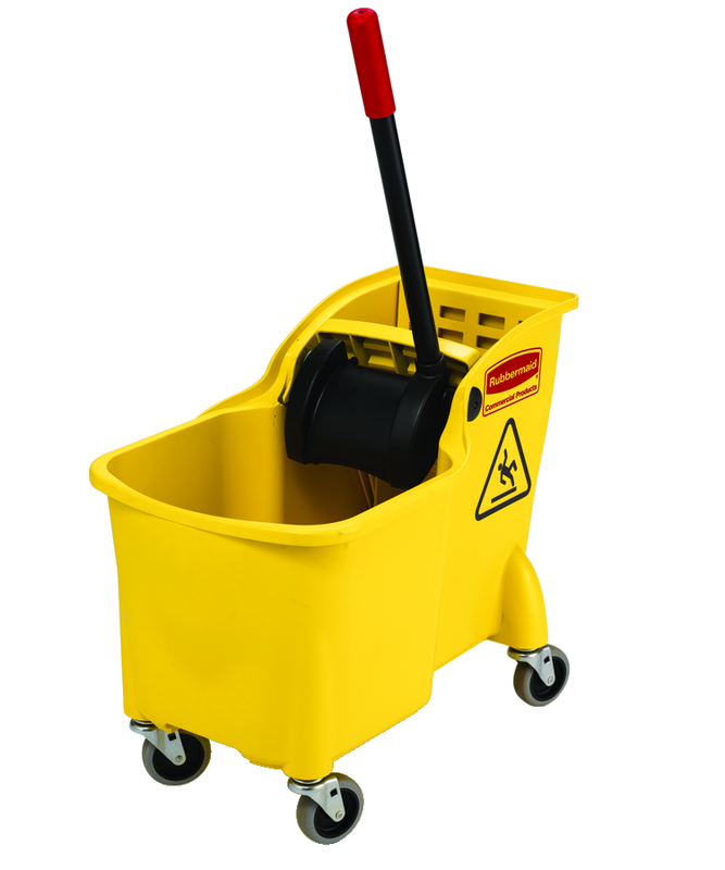 31 Quart Tamdem Bucket and Wringer Combo - Industrial Tool & Supply