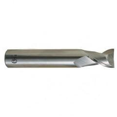 6.5mm x 8mm x 16mm x 60mm 2Fl  Square Carbide End Mill - Bright - Industrial Tool & Supply