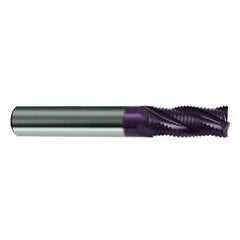 3/8" Dia. - 2-1/2" OAL - 30° Helix Bright CBD - End Mill - 4 FL - Industrial Tool & Supply