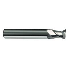 6mm Dia. - 54mm OAL - 45° Helix Bright Carbide End Mill - 2 FL - Industrial Tool & Supply