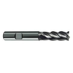 5mm Dia. - 57mm OAL - 4 FL Variable Helix Bright Carbide End Mill - Industrial Tool & Supply