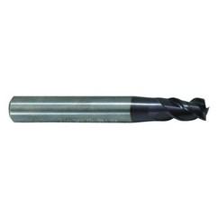 7mm Dia. - 58mm OAL - 45° Helix Firex Carbide End Mill - 3 FL - Industrial Tool & Supply