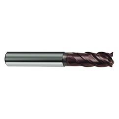 6mm Dia. - 57mm OAL - 4 FL Variable Helix TiAlN Carbide End Mill - Industrial Tool & Supply