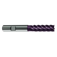 16mm Dia. - 108mm OAL - 5 FL Variable Helix Firex Carbide End Mill - Industrial Tool & Supply
