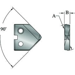 1/2 SUP COB TIN Z T-A INSERT - Industrial Tool & Supply