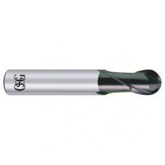 1mm x 6mm x 1.5mm x 50mm 2Fl  Ball Carbide End Mill - WXS - Industrial Tool & Supply