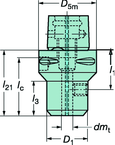 C63912006055 CAPTO ADAPTER - Industrial Tool & Supply