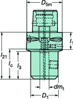 C83912120080 CAPTO ADAPTER - Industrial Tool & Supply