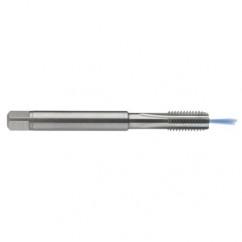 M5x0.50 6H 4-Flute Carbide Semi-Bottoming 15 degree Spiral Flute Tap-Bright - Industrial Tool & Supply