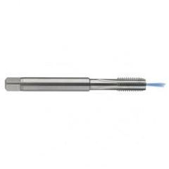 M8x1.0 6H 4-Flute Carbide Semi-Bottoming 15 degree Spiral Flute Tap-Bright - Industrial Tool & Supply