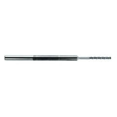 3/32" Dia. -  2-1/2" OAL - Extra Reach - Ball Nose-AD-Carbide End Mill - 3FL - Industrial Tool & Supply