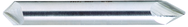 1-1/4" Size-3/4" Shank-90°-M42-Sinlge Flute Countersink - Industrial Tool & Supply