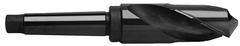 2-5/16 Dia. - 12" OAL - Surface Treat - HSS - Stub Length Taper Shank Drill - Industrial Tool & Supply