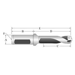 60514S-075F Spade Drill Holder - Industrial Tool & Supply