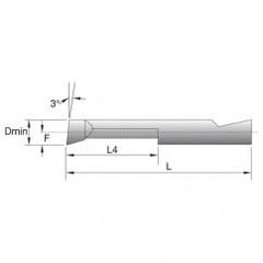 BB2501000R GRADE CG5 A/B BORING - Industrial Tool & Supply
